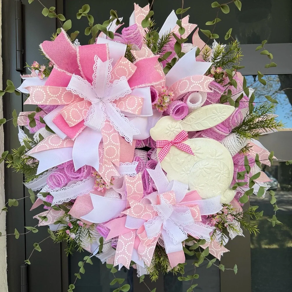 Spring/Easter Wreath - Picture 1 of 7